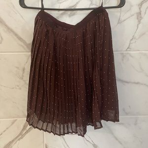 Pleated skirt